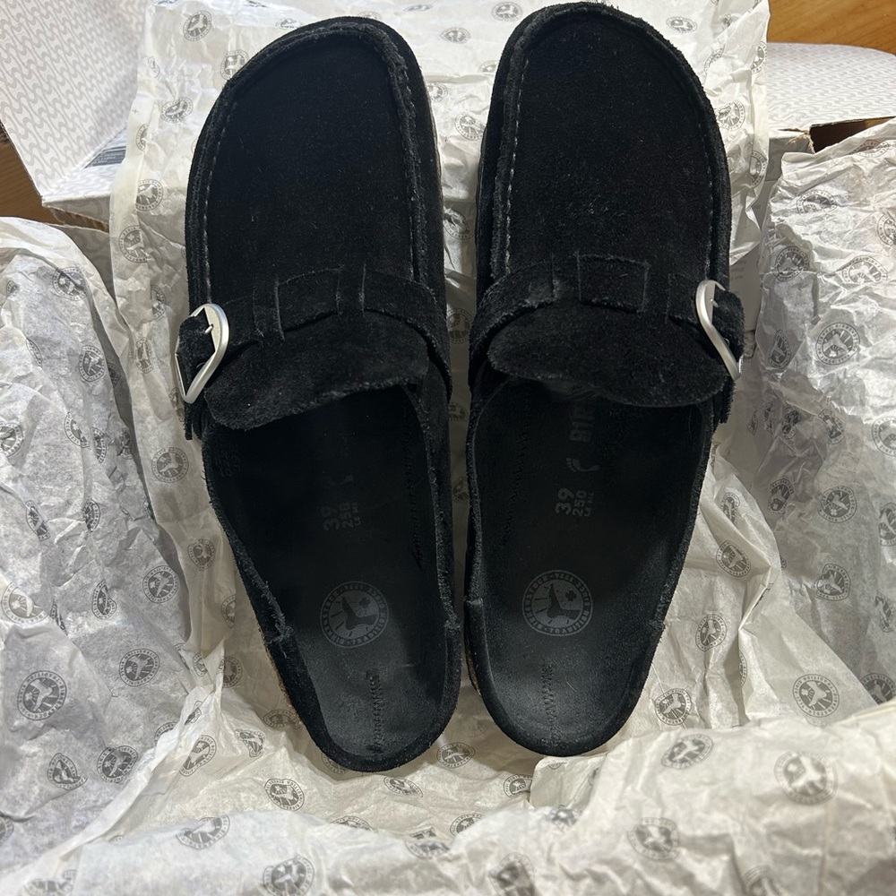 Buckley Black Suede Birkenstock